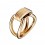 Bague  PARIS207 Or  jaune Lien interchangeable