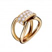 Bague PARIS207 Diamants  sur Or jaune Lien