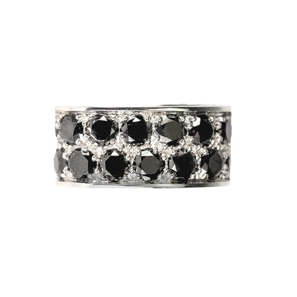 Lien PARIS207 Diamant noir sur Or blanc